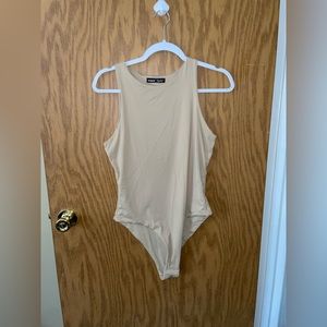 Tan Bodysuit Size Medium, never worn